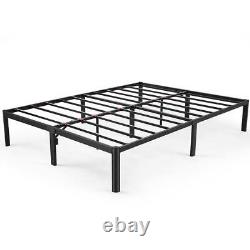 14Bed Frame Storage Metal Platform Twin/Full/Queen/King Heavy Duty Max 2500lb