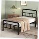 14 inch Bed Frame with Headboard and Footboard, Heavy Duty Metal Twin XL Modern