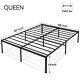 14in Queen Full Twin Size Metal Platform Bed Frame Heavy Duty Mattress Foundatio