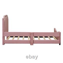 78.7L 41.3W Twin Size Heavy Duty Wood Frame Easy Assembly Platform Beds New