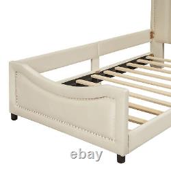 78.7L 41.3W Twin Size Heavy Duty Wood Frame Easy Assembly Platform Beds New