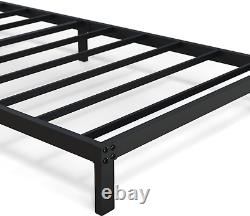 8 Inch Twin Bed Frame No Box Spring Needed, Heavy Duty Metal Platform Bed Frame