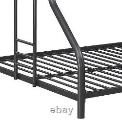 Heavy Duty Metal Triple Bunk Beds FULL/Twin/FULL Size Platform Bed Frames
