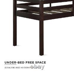 Junior Twin Loft Bed Heavy Duty Loft Bed Frame with Ladder Bedroom US