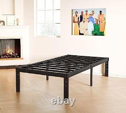 Size Bed Frame 12 High Heavy Duty Platform Bed Frame, Sturdy Twin 12 INCH