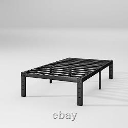 Size Bed Frame 12 High Heavy Duty Platform Bed Frame, Sturdy Twin 12 INCH