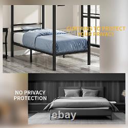 TAUS Twin Size Metal Bed Frame Heavy Duty Mattress Foundation Posters CanoUS
