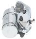 Ultima Chrome 2.0kw Side Post Heavy Duty Starter for 1989-2006 Harley Big Twin