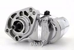 Ultima Chrome 2.0kw Side Post Heavy Duty Starter for 1989-2006 Harley Big Twin